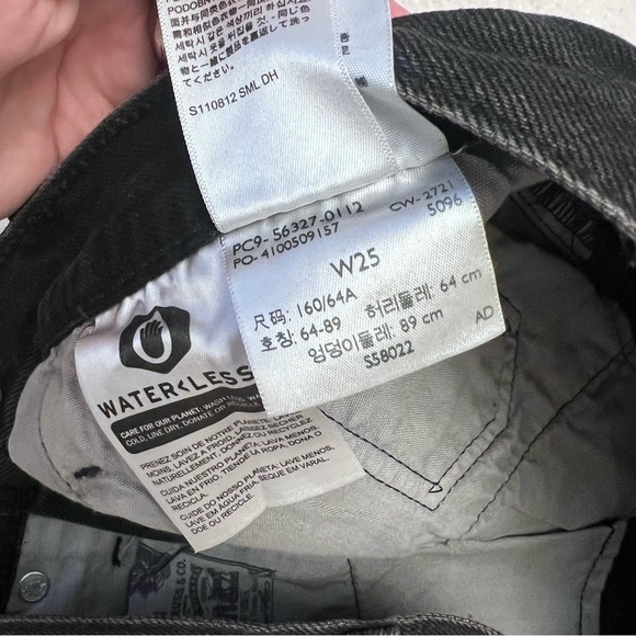 LEVIS 501 Black Shorts - Picture 5 of 5